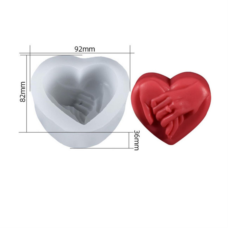 Kerek absztrakt arc gyertya forma Nap Hold Valentin nap szerelem kézzel készített szappan forma