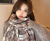 Női kockás sál több színben