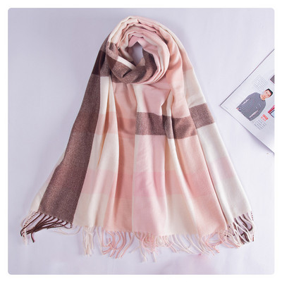 Lilletrükiga naiste talvesall