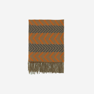 Värviliste motiividega naiste vabaaja sall