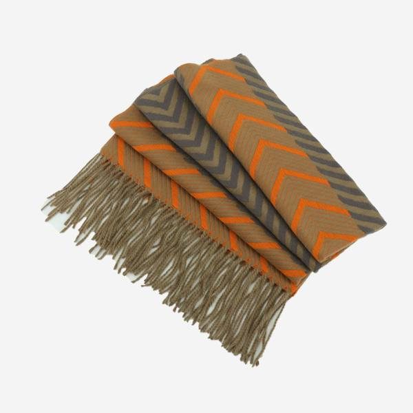 Värviliste motiividega naiste vabaaja sall