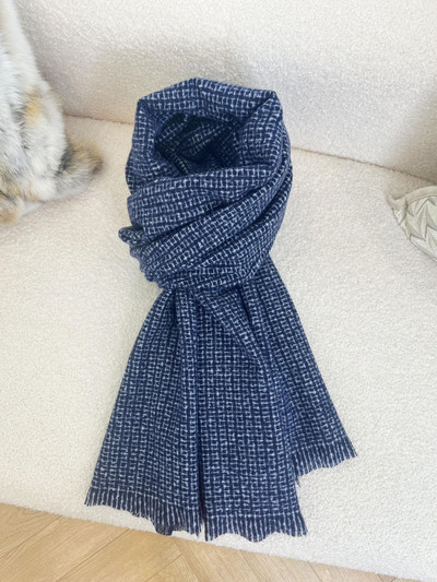 Casual χειμωνιάτικο πλεκτό κασκόλ