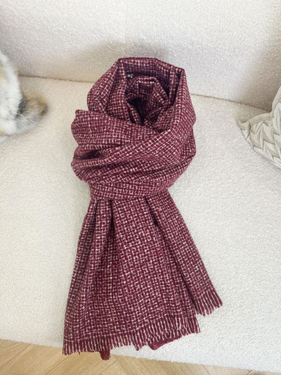 Casual χειμωνιάτικο πλεκτό κασκόλ