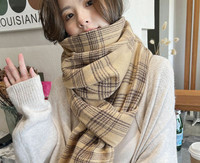 Casual γυναικείο χειμωνιάτικο κασκόλ σε διάφορα χρώματα