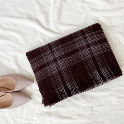 Casual γυναικείο χειμωνιάτικο κασκόλ σε διάφορα χρώματα