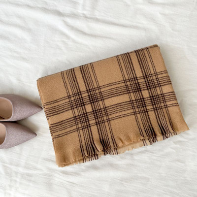 Casual γυναικείο χειμωνιάτικο κασκόλ σε διάφορα χρώματα