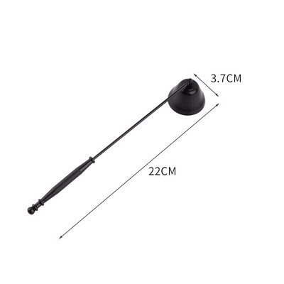 Πυροσβεστήρας κεριών Αξεσουάρ Αξεσουάρ κεριού Vintage Διακόσμηση Κεράκι Κάλυμμα Εργαλείο Σχήμα κουδουνιού μακριά λαβή Συμπόσιο κατάσβεσης