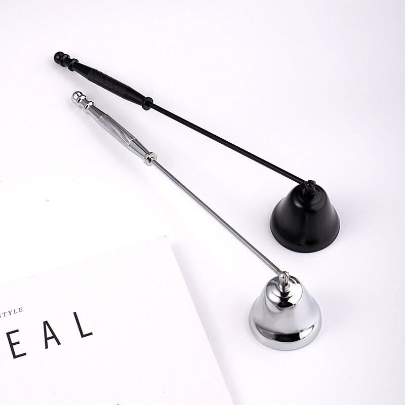 Πυροσβεστήρας κεριών Αξεσουάρ Αξεσουάρ κεριού Vintage Διακόσμηση Κεράκι Κάλυμμα Εργαλείο Σχήμα κουδουνιού μακριά λαβή Συμπόσιο κατάσβεσης