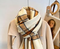 Esarfa casual dama - cu franjuri