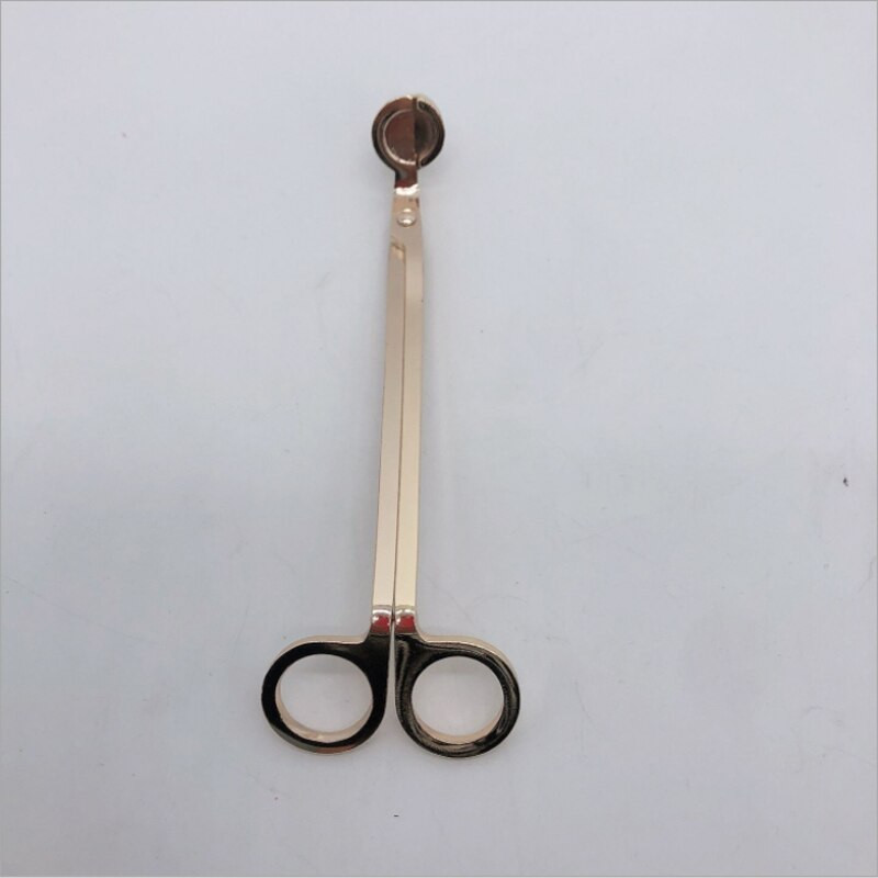 Durabil din oțel inoxidabil pentru tuns lumânări fitil de tuns lampa de ulei decupat lumânări fitil foarfece Tijera Tesoura tăietor Snuffer instrument cârlig tuns