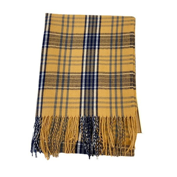 Eșarfă casual cu franjuri