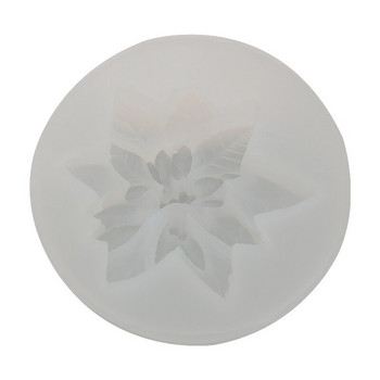 Коледна коледна звезда Силиконова форма за ароматна свещ Форми за растителна глина от смола Ръчно изработена торта Изработване на гипс за сапун Домашен декор