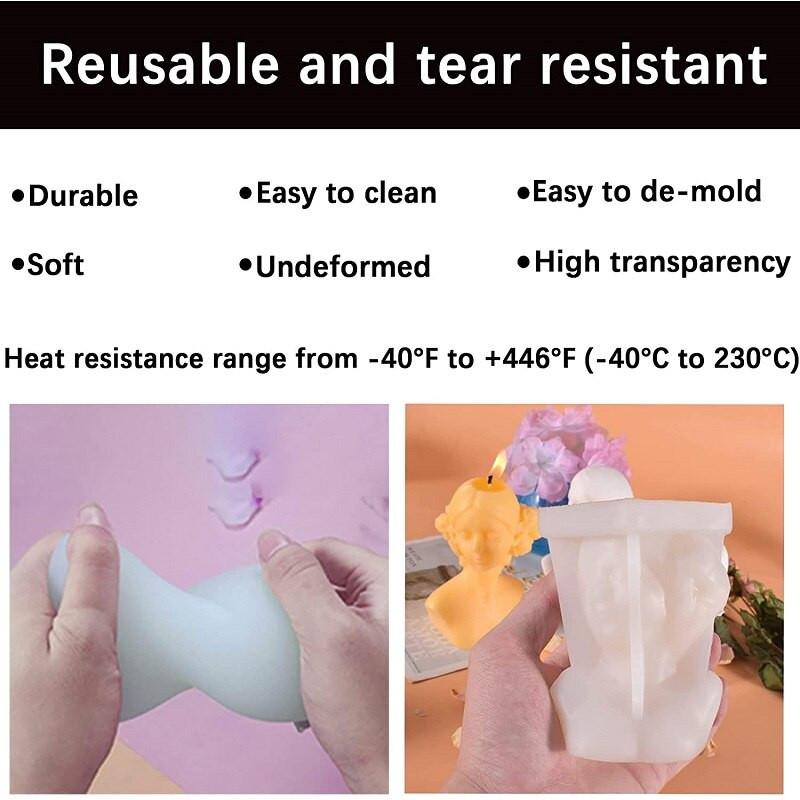 Fată legată la ochi Portret de lumânare din silicon Mucegai epoxidic pentru turnare pentru săpun pentru corp uman, flori de trandafir, frumusețe, lumânare de ceară, instrument de fabricare bricolaj