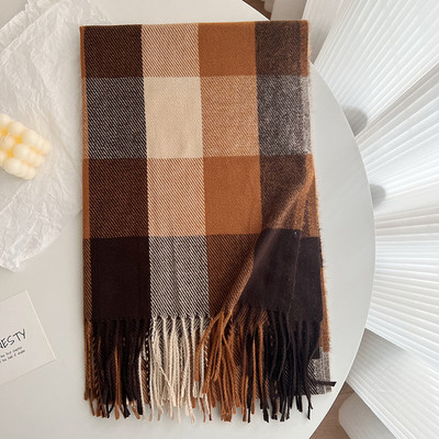 Esarfa dama - nou model actual cu franjuri