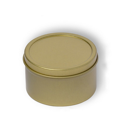 DIY Στρογγυλά μεταλλικά βάζα Αλουμινένια δοχεία με καπάκια Ταξιδιωτικά δοχεία δειγμάτων καλλυντικών Candle Candy Storage Organizer 1ΤΜ/3ΤΜ