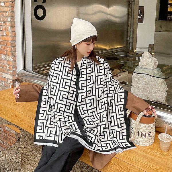 Esarfa dama toamna-iarna trei culori