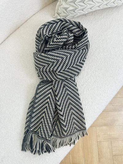 Naiste vabaaja talvevillane narmasall