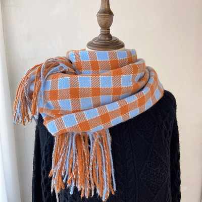 Uue mudeli naiste ruuduline sall mitmes värvitoonis