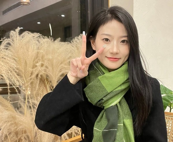 Värviline sügis-talvine naiste sall narmastega