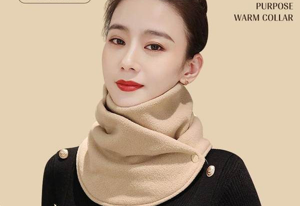 Γυναικείο φλις γιακά κασκόλ