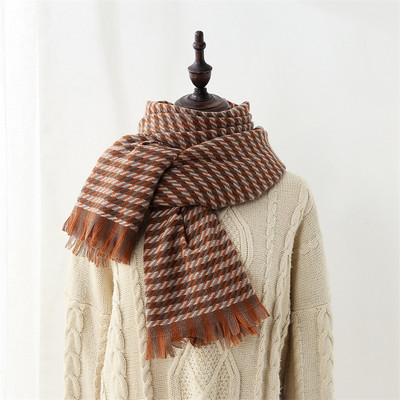 Νέο μοντέλο γυναικείο καρό κασκόλ  - κατάλληλο για τον χειμώνα