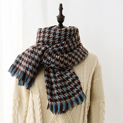 Νέο μοντέλο γυναικείο καρό κασκόλ  - κατάλληλο για τον χειμώνα