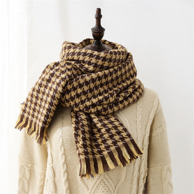 Νέο μοντέλο γυναικείο καρό κασκόλ  - κατάλληλο για τον χειμώνα