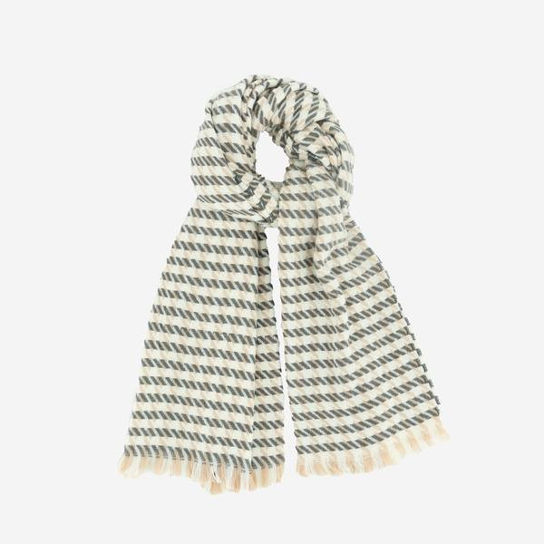 Esarfa dama in carouri cu lungimea de 180 cm