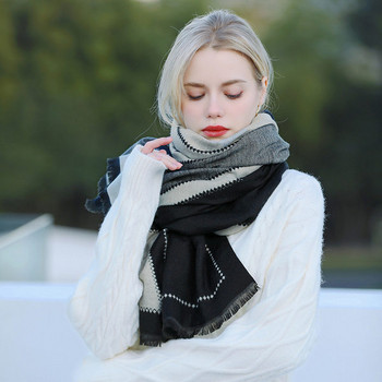 Нов модел зимен дамски шал