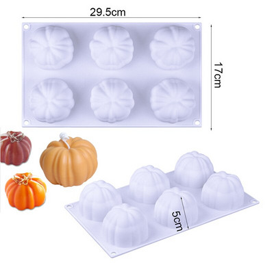 Suured 15/6 õõnsused mullikubliküünlad Aroomiteraapia silikoonvormivaht koogivormid 3D šokolaadist käsitsi valmistatud seebiga töövahend toidukvaliteediga