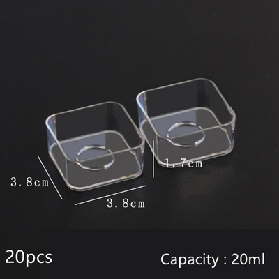 20 Σετ Flower Heart Empty Tealight Cups Κερί Κερί Κονσέρβες Βαζάκια Θήκες Δοχεία Καλούπια Διακόσμηση πάρτι Κηροπήγια DIY Κατασκευή κεριών