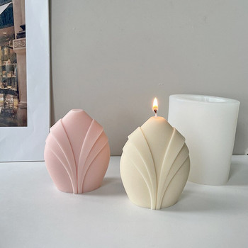 3D геометрична абстракция Ръчно изработени силиконови форми Силиконови занаяти Ароматни свещи Направи си сам Мухъл за свещи Форми за изработка на форми от смола