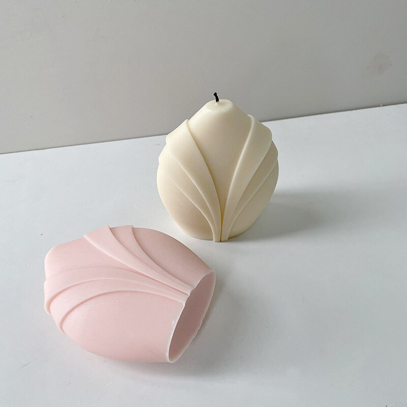 3D Geometric Abstraction Handmade Silicon Molds Silicone Crafts Aroma Candles Καλούπια Diy Candle Mold for Resin Mold Form Making