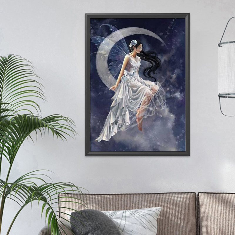 Siuvinėjimo kryželiu rinkiniai „pasidaryk pats“ pasakų personažai Ekologiški medvilnės siūlai 11CT spausdinti siuvinėjimas Rankdarbiai 40x50 cm namų dekoravimas