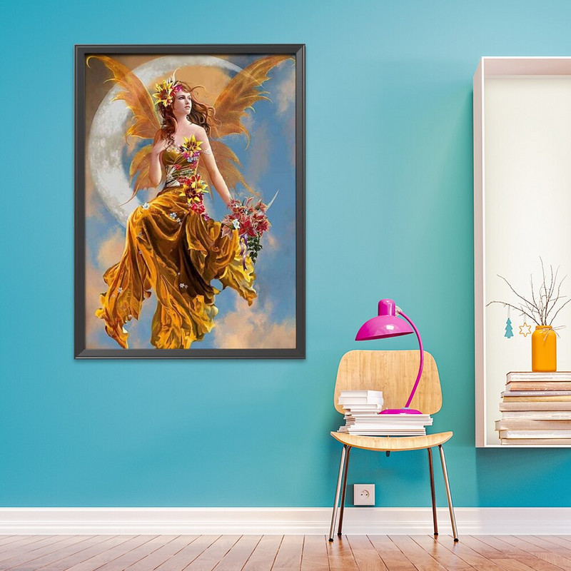 Siuvinėjimo kryželiu rinkiniai „pasidaryk pats“ pasakų personažai Ekologiški medvilnės siūlai 11CT spausdinti siuvinėjimas Rankdarbiai 40x50 cm namų dekoravimas