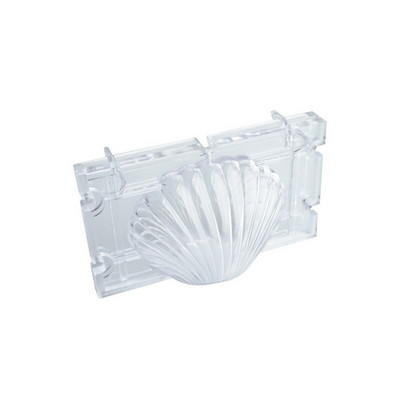 3D merekarbi kujuga küünlavorm, plastist isetegemise vorm, väike koorega vorm koogi saia küpsetamiseks Kaunistustööriistad Käsitsi valmistatud seebivorm