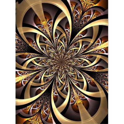 Gėlių mandala „pasidaryk pats“ 11CT kryžminio dygsnio siuvinėjimo rinkiniai Rankdarbių rinkinys Medvilniniu siūlu spausdinta drobė Namų didmeninė prekyba