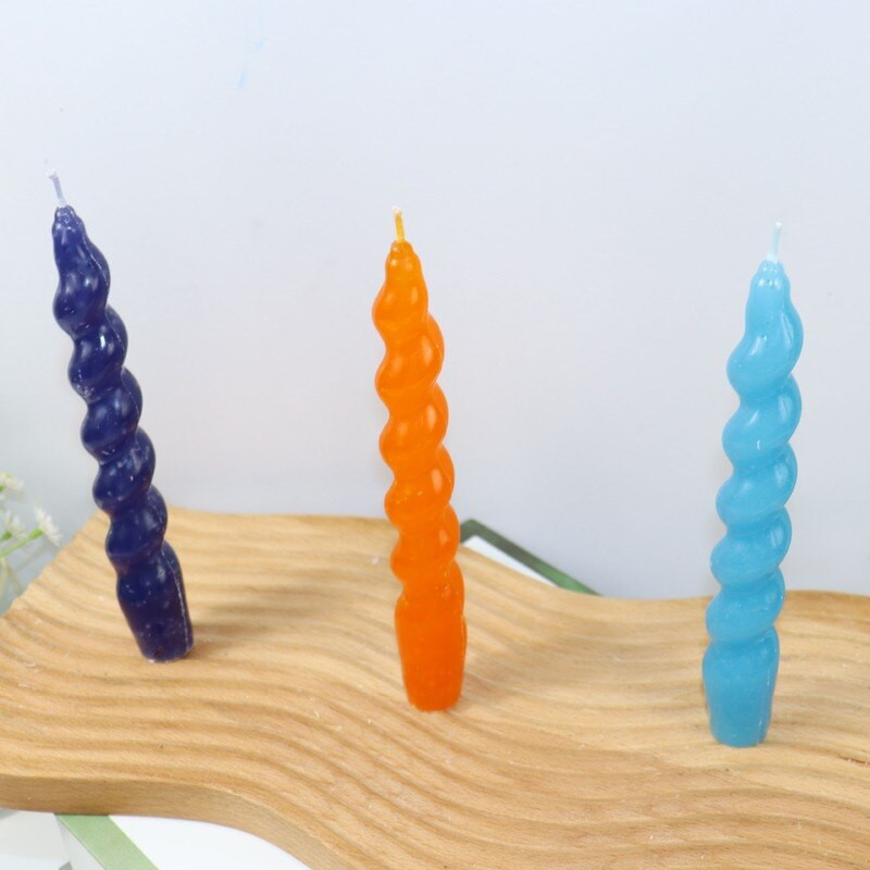 Pika varda küünlavorm spiraalvarras plastist vormid isetehtud küünalde valmistamise komplekti vormid küünalde jaoks vormid vormipurgid tarvikud purgid vormid kunst