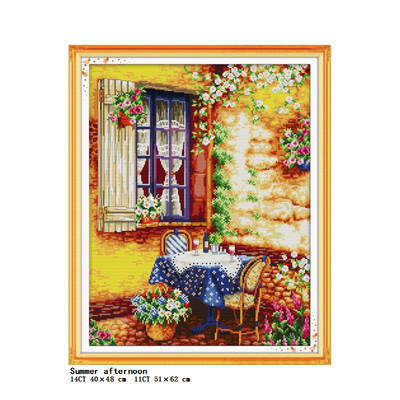 Rõõmu pühapäevane aknalaud, lillemaastik