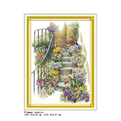 Rõõmu pühapäevane aknalaud, lillemaastik