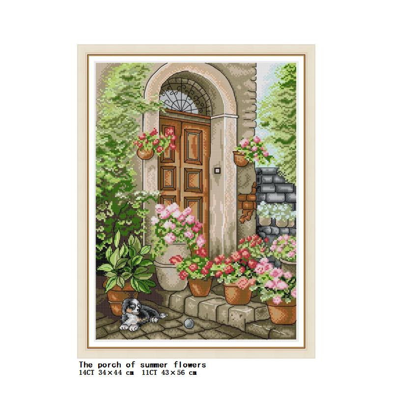 Rõõmu pühapäevane aknalaud, lillemaastik