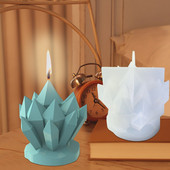 Iceberg Shape Silicone Candle Mold Crystal Cluster Resin DIY Wax Candle Mold DIY Κερί σόγιας Aromatherapy Γύψινο καλούπι σαπουνιού