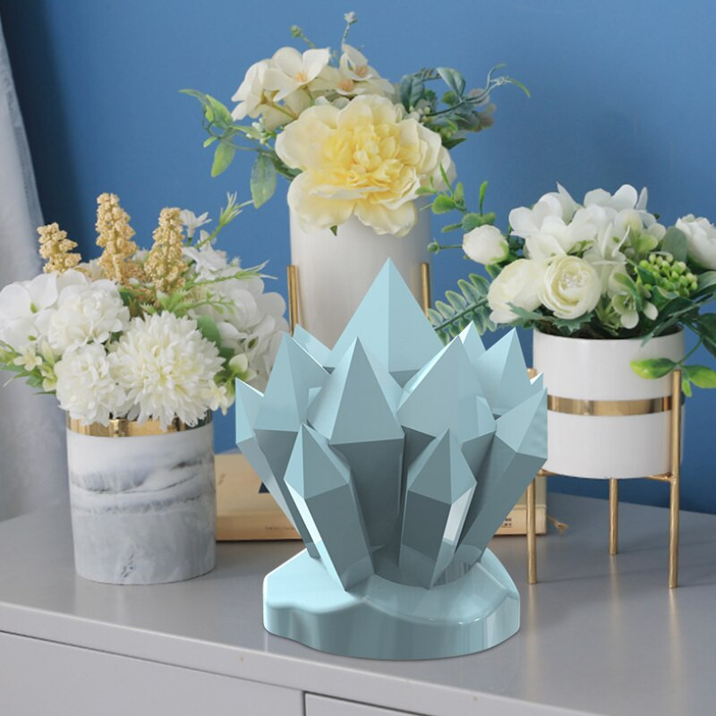 Iceberg Shape Silicone Candle Mold Crystal Cluster Resin DIY Wax Candle Mold DIY Κερί σόγιας Aromatherapy Γύψινο καλούπι σαπουνιού
