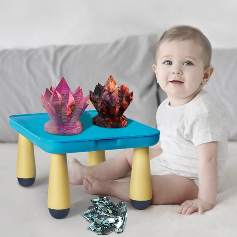 Iceberg Shape Silicone Candle Mold Crystal Cluster Resin DIY Wax Candle Mold DIY Κερί σόγιας Aromatherapy Γύψινο καλούπι σαπουνιού