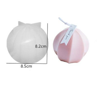 DIY Κερί Καλούπι σιλικόνης Κατασκευή καλουπιού Γεωμετρικό καλούπι Εποξειδική ρητίνη 3D σχήματος για χειροποίητο καλούπι χειροποίητου σαπουνιού Διακόσμηση σπιτιού