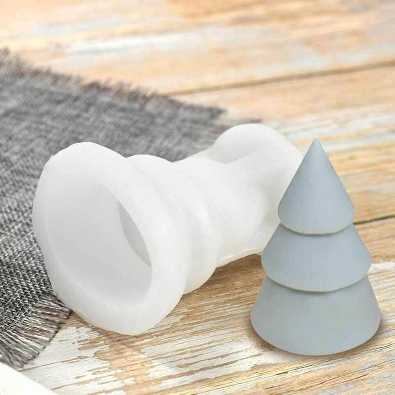 Χριστουγεννιάτικο δέντρο από σιλικόνη Αρωματικά καλούπια σιλικόνης για DIY σαπούνια αρωματοθεραπείας Καλούπι με κερί Χριστουγεννιάτικη διακόσμηση σπιτιού