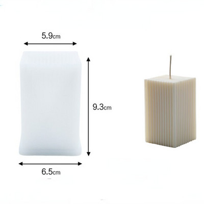 Silikoonküünalde valmistamise geomeetriline 3D-kujuline vaigust valmistatud epoksüseebikook käsitsi valmistatud meisterdatud käsitöövormi vorm küünalde jaoks