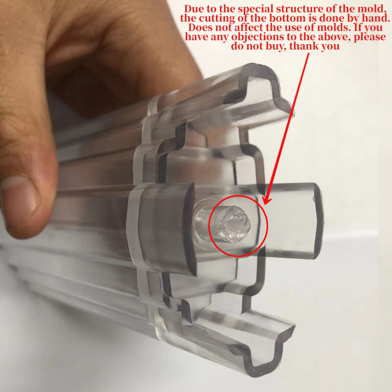 DIY käsitsi valmistatud küünla plastikust valuvormi trapetsikujulised ehitusplokid küünla plastikust vormi küünalde valmistamise komplekt küünalde valmistamise tarvikud