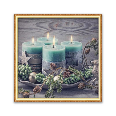 2020 DIY Χριστουγεννιάτικο Κέντημα με Σταυροβελονιά Χριστουγέννων 11CT Kit Craft Σετ κεντήματα από βαμβακερή κλωστή τυπωμένη διακόσμηση σπιτιού Νέο σχέδιο