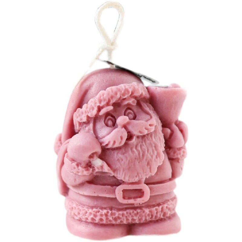 Jõuluvana küünla silikoonvorm Jõuluvorm DIY käsitsitöö küünlavormi vaiguvormid seebivorm küünla vahast küünla valmistamise vormid